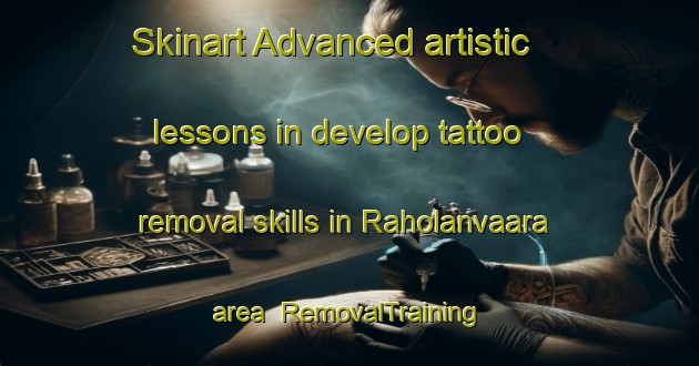 Skinart Advanced artistic lessons in develop tattoo removal skills in Raholanvaara area | RemovalTraining | RemovalClasses | SkinartTraining-Finland