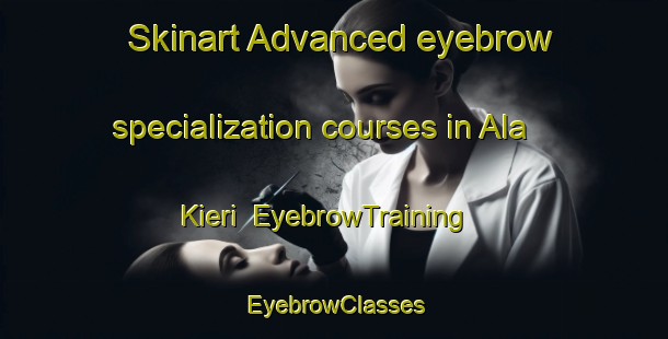 Skinart Advanced eyebrow specialization courses in Ala Kieri | EyebrowTraining | EyebrowClasses | SkinartTraining-Finland