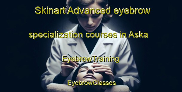 Skinart Advanced eyebrow specialization courses in Aska | EyebrowTraining | EyebrowClasses | SkinartTraining-Finland