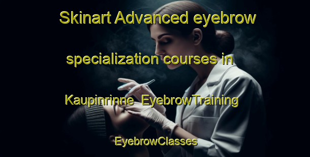 Skinart Advanced eyebrow specialization courses in Kaupinrinne | EyebrowTraining | EyebrowClasses | SkinartTraining-Finland
