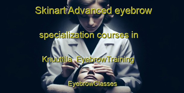 Skinart Advanced eyebrow specialization courses in Knuuttila | EyebrowTraining | EyebrowClasses | SkinartTraining-Finland