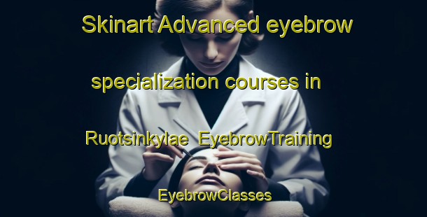 Skinart Advanced eyebrow specialization courses in Ruotsinkylae | EyebrowTraining | EyebrowClasses | SkinartTraining-Finland