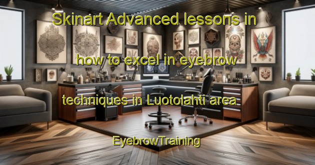 Skinart Advanced lessons in how to excel in eyebrow techniques in Luotolahti area | EyebrowTraining | EyebrowClasses | SkinartTraining-Finland