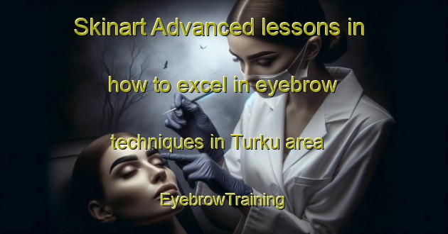 Skinart Advanced lessons in how to excel in eyebrow techniques in Turku area | EyebrowTraining | EyebrowClasses | SkinartTraining-Finland