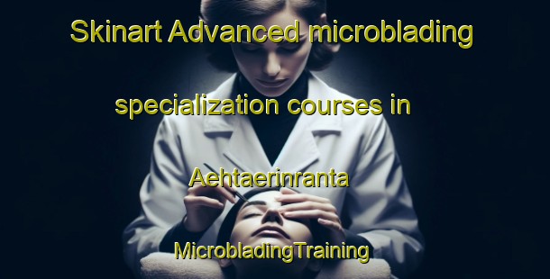 Skinart Advanced microblading specialization courses in Aehtaerinranta | #MicrobladingTraining #MicrobladingClasses #SkinartTraining-Finland