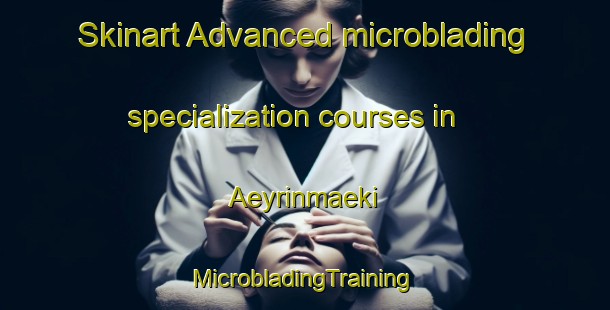 Skinart Advanced microblading specialization courses in Aeyrinmaeki | #MicrobladingTraining #MicrobladingClasses #SkinartTraining-Finland