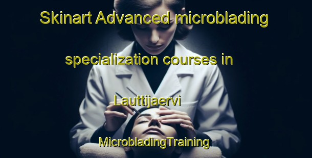 Skinart Advanced microblading specialization courses in Lauttijaervi | #MicrobladingTraining #MicrobladingClasses #SkinartTraining-Finland