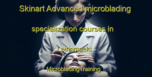 Skinart Advanced microblading specialization courses in Leirinmaeki | MicrobladingTraining | MicrobladingClasses | SkinartTraining-Finland