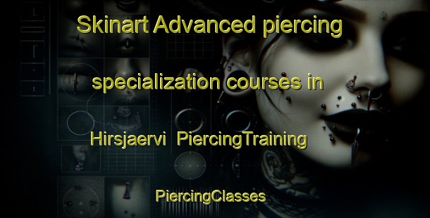Skinart Advanced piercing specialization courses in Hirsjaervi | PiercingTraining | PiercingClasses | SkinartTraining-Finland