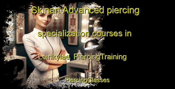 Skinart Advanced piercing specialization courses in Leirikylae | #PiercingTraining #PiercingClasses #SkinartTraining-Finland