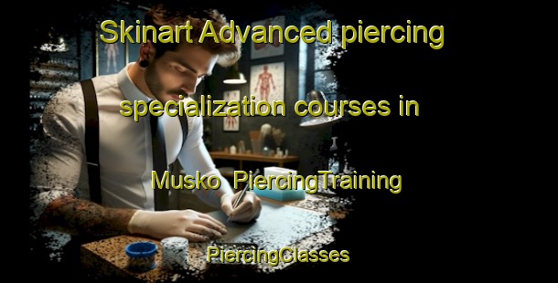 Skinart Advanced piercing specialization courses in Musko | #PiercingTraining #PiercingClasses #SkinartTraining-Finland