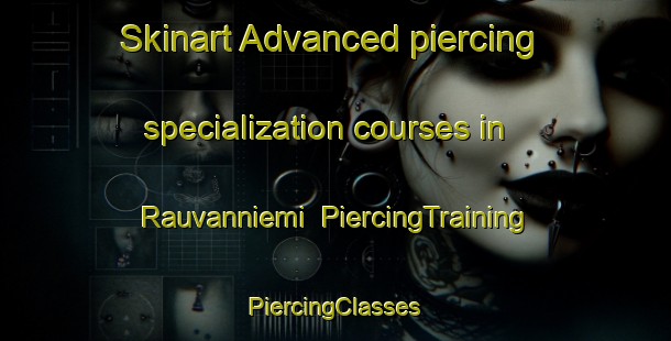 Skinart Advanced piercing specialization courses in Rauvanniemi | #PiercingTraining #PiercingClasses #SkinartTraining-Finland