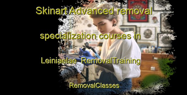 Skinart Advanced removal specialization courses in Leiniaelae | RemovalTraining | RemovalClasses | SkinartTraining-Finland
