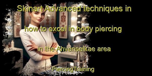 Skinart Advanced techniques in how to excel in body piercing in the Ahvenselkae area | PiercingTraining | PiercingClasses | SkinartTraining-Finland