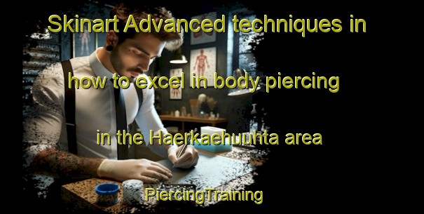 Skinart Advanced techniques in how to excel in body piercing in the Haerkaehuuhta area | PiercingTraining | PiercingClasses | SkinartTraining-Finland