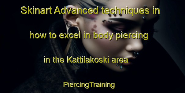 Skinart Advanced techniques in how to excel in body piercing in the Kattilakoski area | PiercingTraining | PiercingClasses | SkinartTraining-Finland