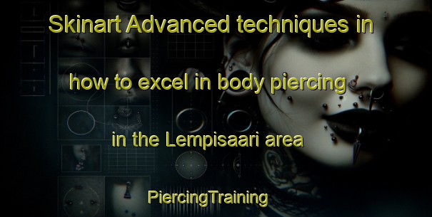 Skinart Advanced techniques in how to excel in body piercing in the Lempisaari area | PiercingTraining | PiercingClasses | SkinartTraining-Finland