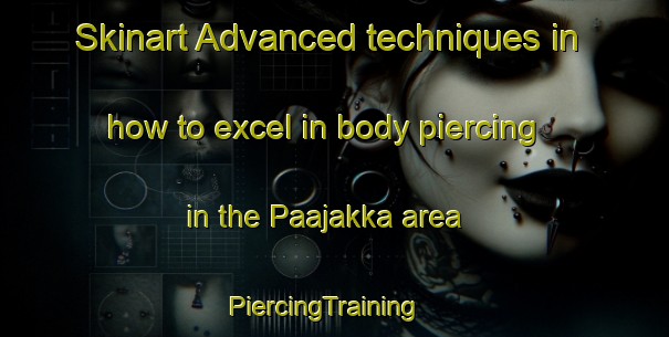 Skinart Advanced techniques in how to excel in body piercing in the Paajakka area | PiercingTraining | PiercingClasses | SkinartTraining-Finland