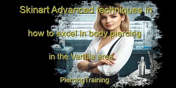 Skinart Advanced techniques in how to excel in body piercing in the Varttila area | PiercingTraining | PiercingClasses | SkinartTraining-Finland