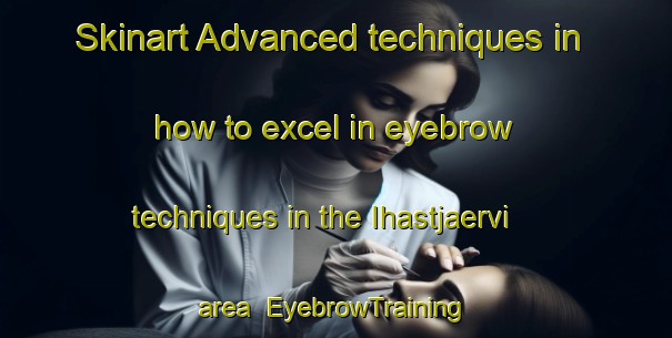 Skinart Advanced techniques in how to excel in eyebrow techniques in the Ihastjaervi area | EyebrowTraining | EyebrowClasses | SkinartTraining-Finland