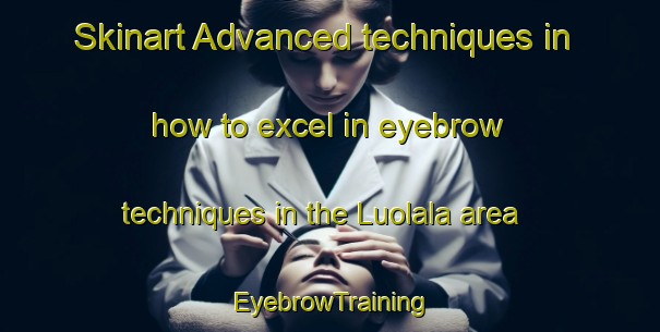 Skinart Advanced techniques in how to excel in eyebrow techniques in the Luolala area | EyebrowTraining | EyebrowClasses | SkinartTraining-Finland