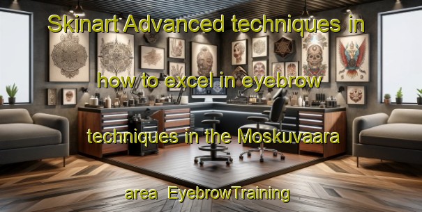Skinart Advanced techniques in how to excel in eyebrow techniques in the Moskuvaara area | EyebrowTraining | EyebrowClasses | SkinartTraining-Finland