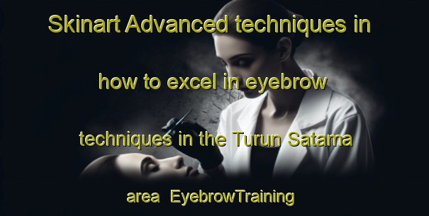 Skinart Advanced techniques in how to excel in eyebrow techniques in the Turun Satama area | EyebrowTraining | EyebrowClasses | SkinartTraining-Finland