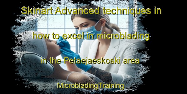 Skinart Advanced techniques in how to excel in microblading in the Petaejaeskoski area | MicrobladingTraining | MicrobladingClasses | SkinartTraining-Finland