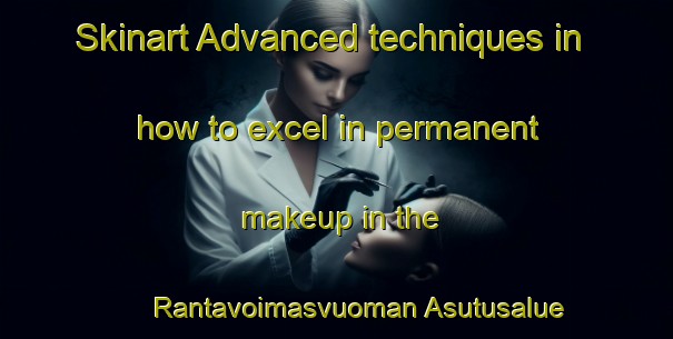Skinart Advanced techniques in how to excel in permanent makeup in the Rantavoimasvuoman Asutusalue area | PermanentmakeupTraining | PermanentmakeupClasses | SkinartTraining-Finland