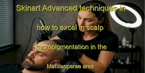 Skinart Advanced techniques in how to excel in scalp micropigmentation in the Mattilanperae area | SmpTraining | SmpClasses | SkinartTraining-Finland