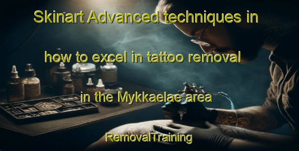 Skinart Advanced techniques in how to excel in tattoo removal in the Mykkaelae area | RemovalTraining | RemovalClasses | SkinartTraining-Finland