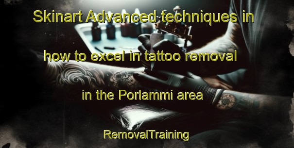 Skinart Advanced techniques in how to excel in tattoo removal in the Porlammi area | RemovalTraining | RemovalClasses | SkinartTraining-Finland