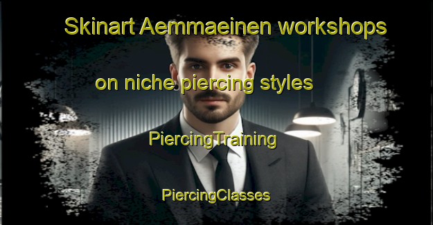 Skinart Aemmaeinen workshops on niche piercing styles | #PiercingTraining #PiercingClasses #SkinartTraining-Finland