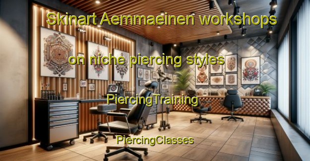 Skinart Aemmaeinen workshops on niche piercing styles | #PiercingTraining #PiercingClasses #SkinartTraining-Finland