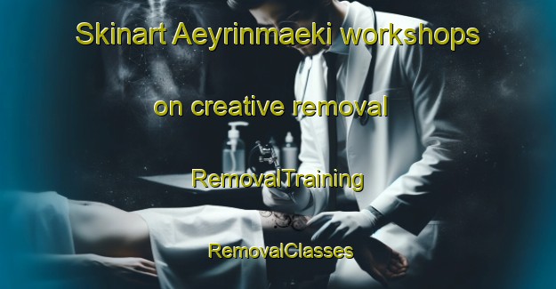 Skinart Aeyrinmaeki workshops on creative removal | RemovalTraining | RemovalClasses | SkinartTraining-Finland