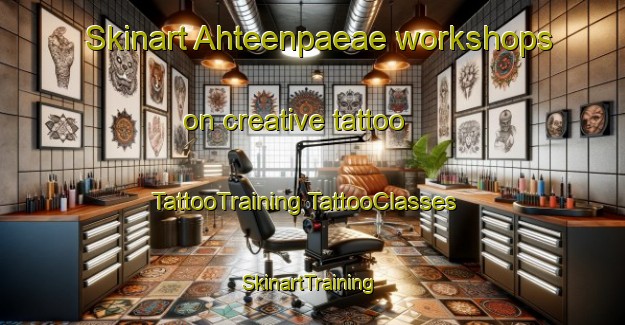 Skinart Ahteenpaeae workshops on creative tattoo | #TattooTraining #TattooClasses #SkinartTraining-Finland