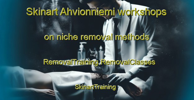 Skinart Ahvionniemi workshops on niche removal methods | #RemovalTraining #RemovalClasses #SkinartTraining-Finland