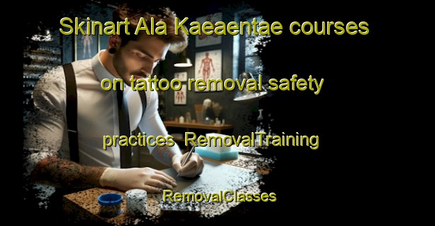 Skinart Ala Kaeaentae courses on tattoo removal safety practices | RemovalTraining | RemovalClasses | SkinartTraining-Finland