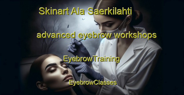 Skinart Ala Saerkilahti advanced eyebrow workshops | EyebrowTraining | EyebrowClasses | SkinartTraining-Finland