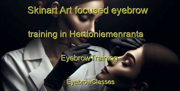 Skinart Art-focused eyebrow training in Herttoniemenranta | EyebrowTraining | EyebrowClasses | SkinartTraining-Finland