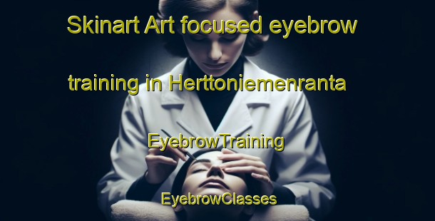 Skinart Art-focused eyebrow training in Herttoniemenranta | EyebrowTraining | EyebrowClasses | SkinartTraining-Finland