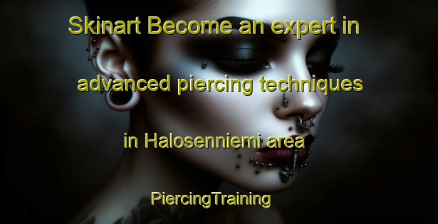 Skinart Become an expert in advanced piercing techniques in Halosenniemi area | PiercingTraining | PiercingClasses | SkinartTraining-Finland