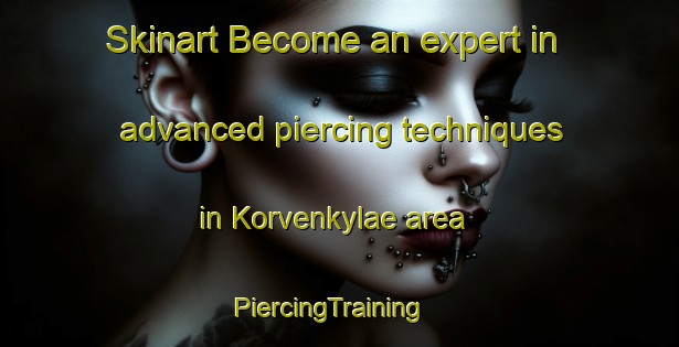 Skinart Become an expert in advanced piercing techniques in Korvenkylae area | PiercingTraining | PiercingClasses | SkinartTraining-Finland