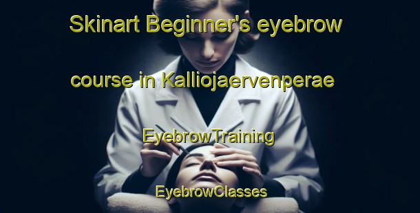 Skinart Beginner's eyebrow course in Kalliojaervenperae | EyebrowTraining | EyebrowClasses | SkinartTraining-Finland