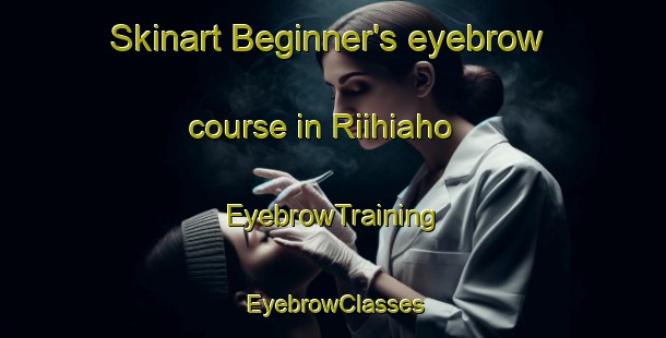 Skinart Beginner's eyebrow course in Riihiaho | EyebrowTraining | EyebrowClasses | SkinartTraining-Finland