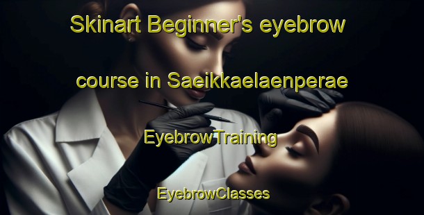 Skinart Beginner's eyebrow course in Saeikkaelaenperae | EyebrowTraining | EyebrowClasses | SkinartTraining-Finland