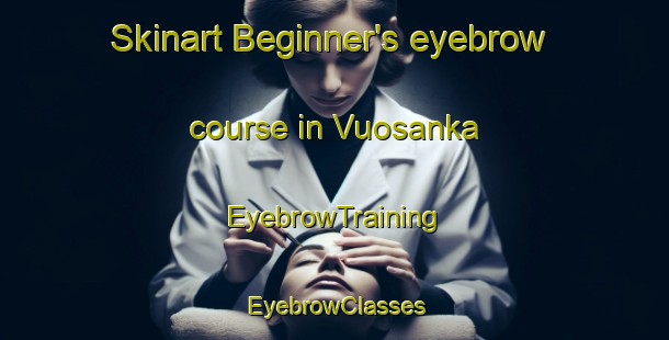 Skinart Beginner's eyebrow course in Vuosanka | EyebrowTraining | EyebrowClasses | SkinartTraining-Finland