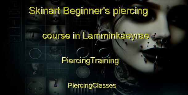 Skinart Beginner's piercing course in Lamminkaeyrae | PiercingTraining | PiercingClasses | SkinartTraining-Finland