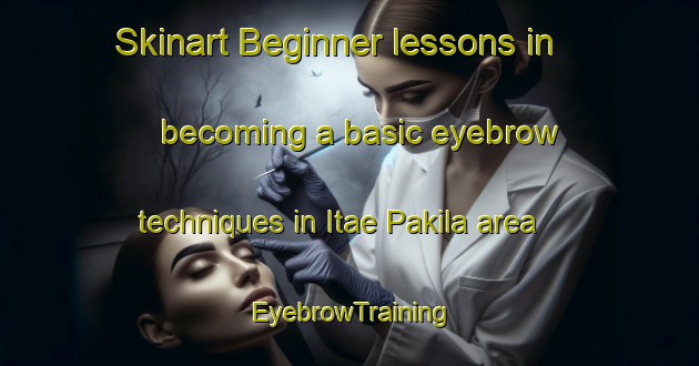 Skinart Beginner lessons in becoming a basic eyebrow techniques in Itae Pakila area | EyebrowTraining | EyebrowClasses | SkinartTraining-Finland