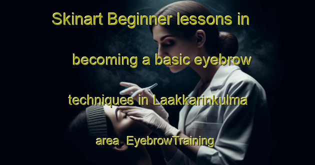 Skinart Beginner lessons in becoming a basic eyebrow techniques in Laakkarinkulma area | EyebrowTraining | EyebrowClasses | SkinartTraining-Finland